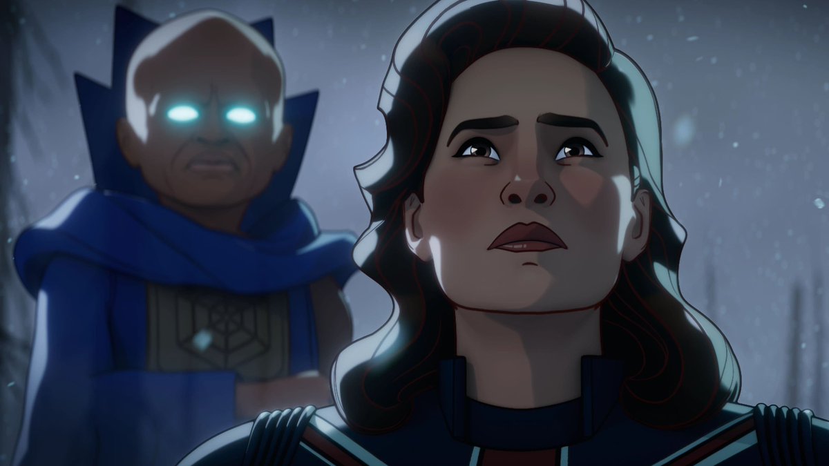 AnimatedPodcast's tweet photo. Watch our first reactions and thoughts about the season finale of #WhatIfSeason2 — “…Strange Supreme Intervened?” 🤘🏼

We’ll be going live today @ 2pm MST with guests @LuchaJohnny (from @GTFOChannel) &amp; @adamjmolloy ✨ 

Available to watch here:
https://t.co/04sg6U4BSl https://t.co/Eq0joYtvRk