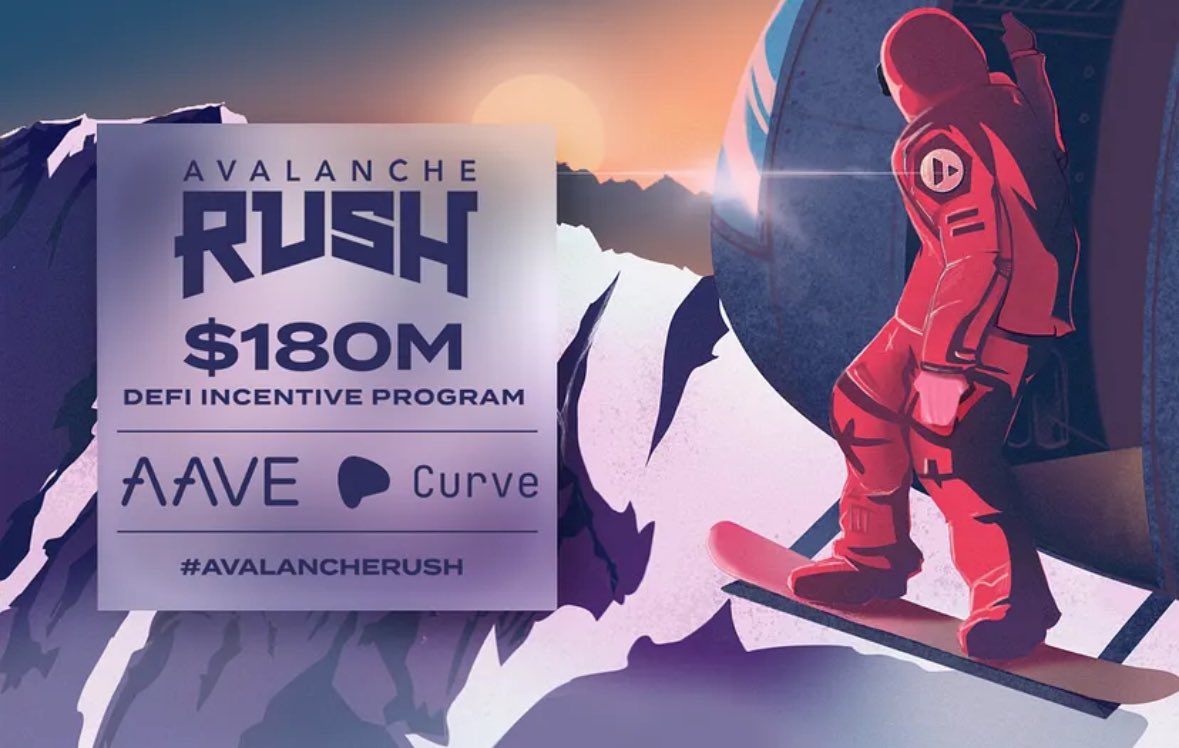 ChadCaff's tweet photo. Avalanche announced an $180m incentive programme in August 2021. Following this $AVAX went from $10 to $150 

Metis recently announced a 4.6m $METIS incentive programme (current value circa $370m) 

Bearing in mind $AVAX was multi-billion $ mc before the incentives and $METIS is currently $390m mc 

Any idea what happens next?
