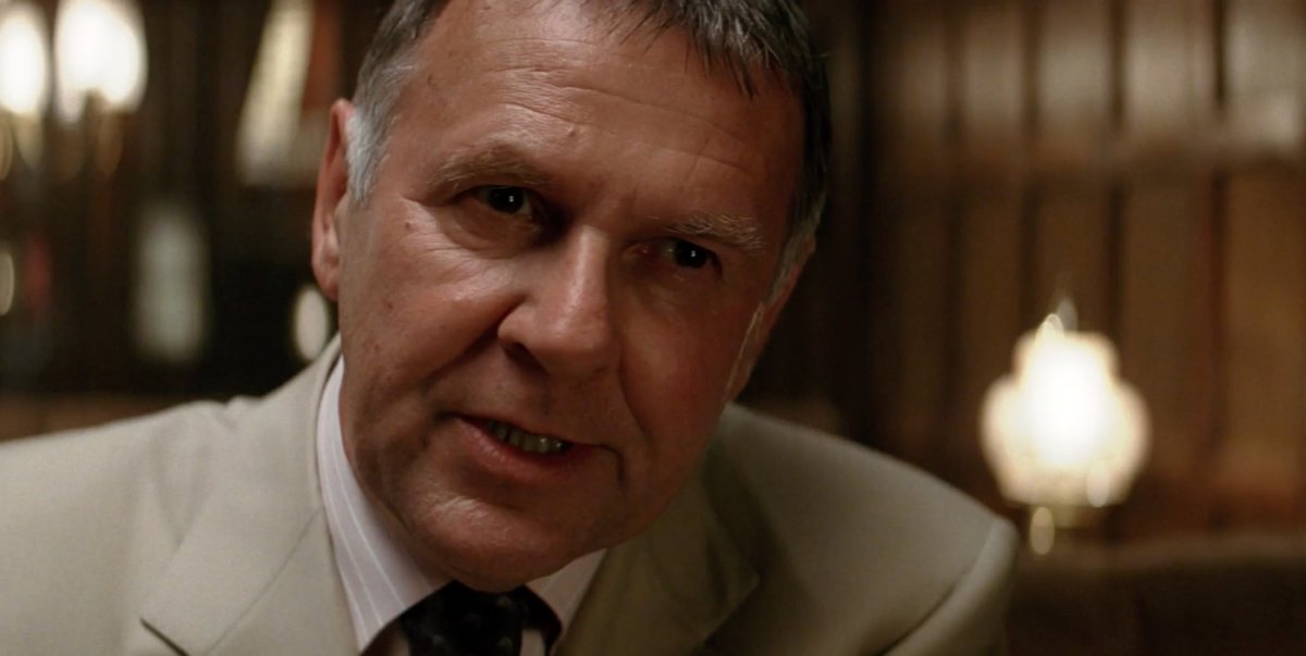 BatmanNotes's tweet photo. Actor Tom Wilkinson has passed away. He was best known by Batman fans as Carmine Falcone in the 2005 hit movie Batman Begins. Wilkinson was 75 years old. https://t.co/CcVMqylYla