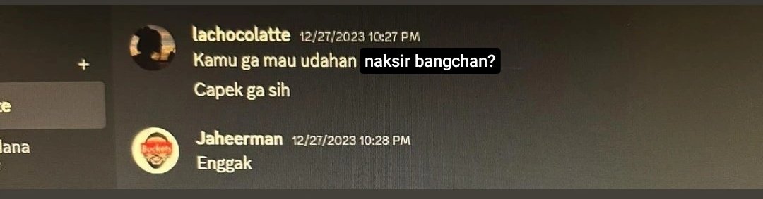 enggak 🙏🏻
#Discord