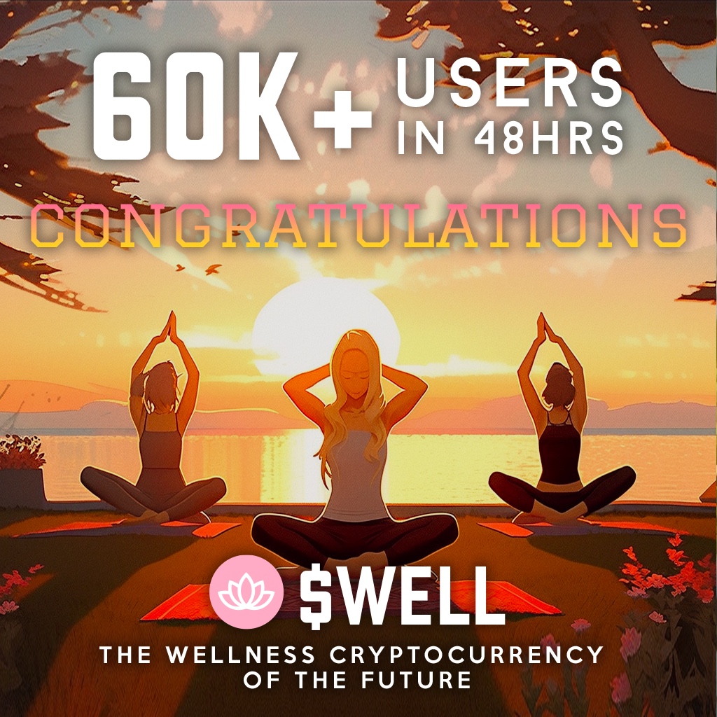 In 2 days, 60,195 users 26,195 opBNB UAW quested 383,188,140 EXP The One Minute Breath is a powerful technique that has been used to calm anxiety, worry, and fear, and to develop intuition. Breath to earn token and well well3.com 🧘‍♀️ $WELL @yogapetz @keung