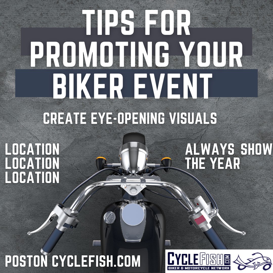 Get that biker event in front of the right people!

CycleFish.com

#twowheels #motorcycles #moto #bikers #riders #ride #pokerrun #bikenight #harleydavidson #harley #chopperlife #motolife #bikeshow