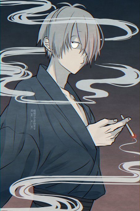 「タバコ 和服」のTwitter画像/イラスト(古い順)｜4ページ目