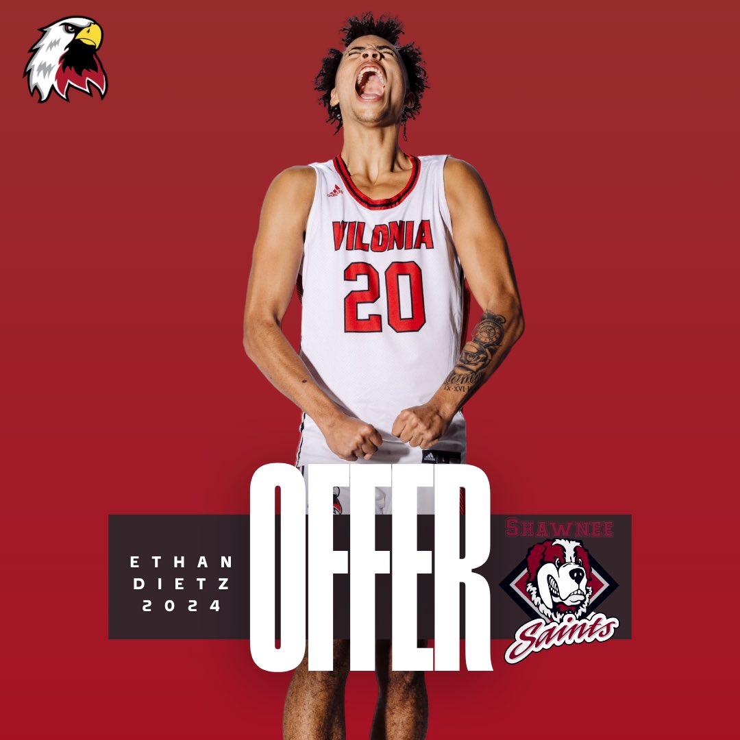 Congratulations to 2024 SF/PF Ethan Dietz for receiving an offer from Shawnee CC (JUCO D1). 

<a href="/EthanDietz20/">Ethan Dietz</a>