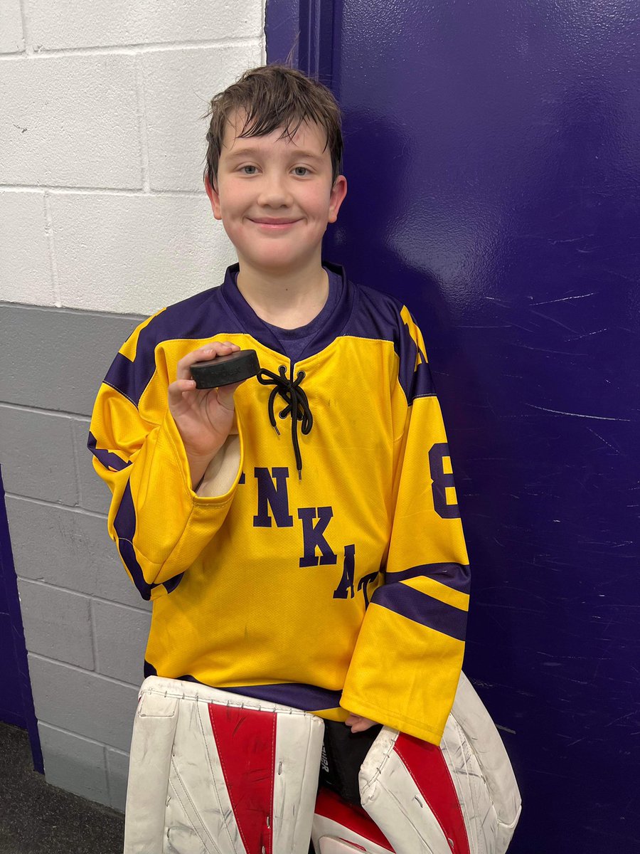 Squirt B2 White with a 3-0 win over Dodge County! Joshua Jeffries-Sherwood earned his first shutout of the year stopping all 12 shots he faced! Congrats Joshua &amp; Squirt B2 White on a big win!