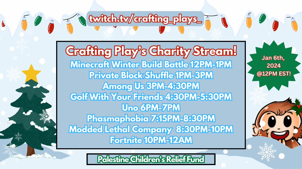 crafting_plays_'s tweet image. babe wake up!!!! new crafting plays charity stream dropped! exactly one week from today i will be streaming for 12 hours to raise money for @ThePCRF! both the build battle and block shuffle event will be open to viewers as well! :D (likes + retweets are very appreciated!)