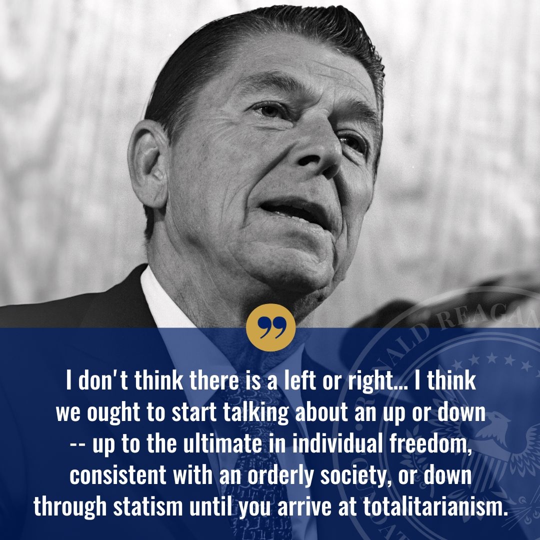 RonaldReagan's tweet photo. President Reagan believed in the power of bipartisanship, recognizing that both Republicans and Democrats must work together for the betterment of America. Let's follow his example and put country over party. #bipartisanship #unity #countryfirst https://t.co/Vf2Ijg4JlE