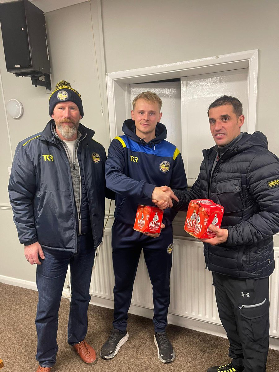 BottesfordTown's tweet photo. 🏆 MOTM today with match sponsor Tom Dent Roofing, Charlie Dunkerley! 

#UTP https://t.co/yT3xDkO2ww