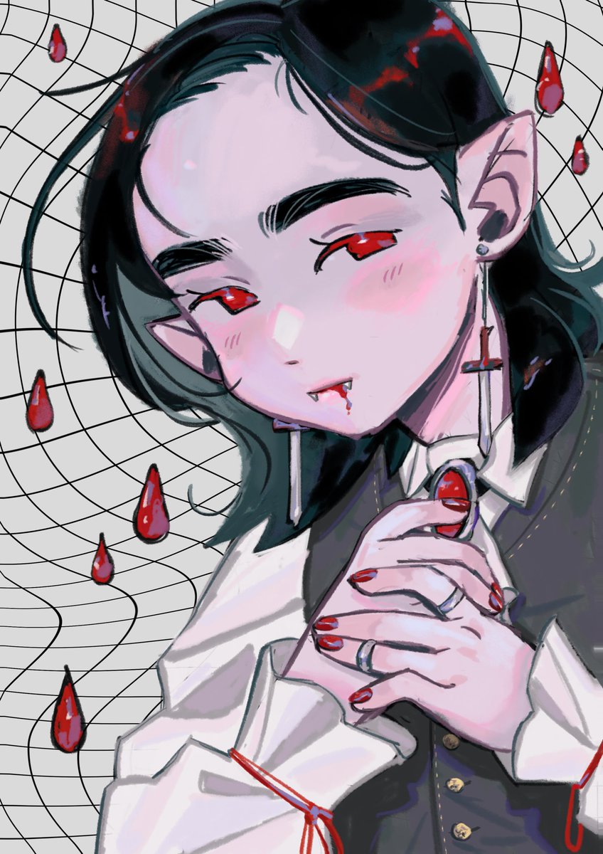 MokitoArt's tweet photo. 🩸🩸🩸

#art #drawing #vampire https://t.co/lKrRw19302