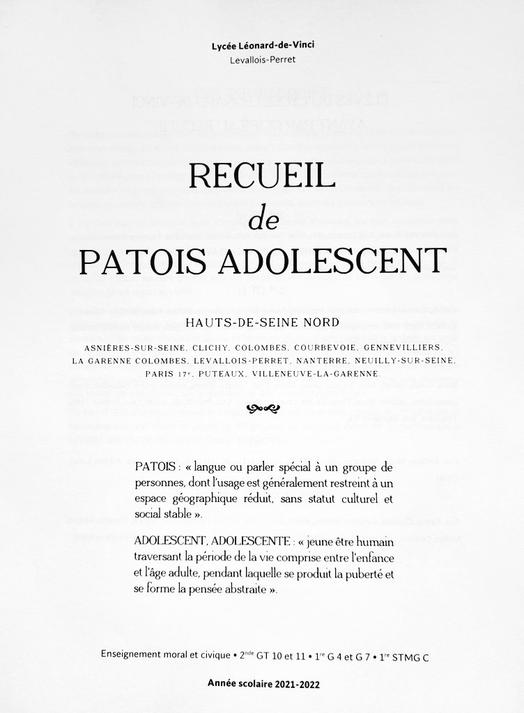 J'ai le plaisir de parler du patois adolescent sur @franceculture, à l'invitation de Sylvain @bourmeau, après Alexandre Surrallés (@EHESS_fr/@CNRS), convié pour évoquer son dernier livre, 'La raison lexicographique', publié aux @EditionsFayard #emc #TeamHG radiofrance.fr/franceculture/…