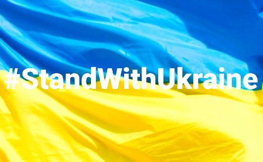 Aus aktuellem Anlass . . . #StandWithUkraine #StopPutinsWar
#PutinWarCriminal
