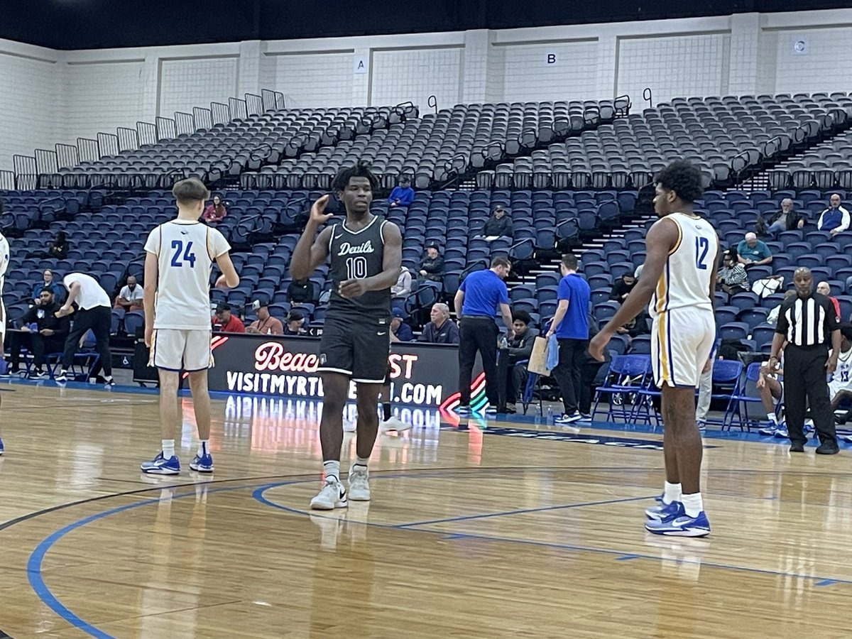 Prep Hoops South Carolina (@prephoopssc) on Twitter photo Beach Ball Classic: Norcross (GA) vs St Peters (NY) here in the 4th quarter. STP leads the Blue Devils 50-43 3:11 left in the game. <a href="/tobyojukwu/">Toby Ojukwu</a> <a href="/PrepHoops/">Prep Hoops 🏀</a> #SwannysRoundballReview Beach Ball Classic: Norcross (GA) vs St Peters (NY) here in the 4th quarter. STP leads the Blue Devils 50-43 3:11 left in the game. <a href="/tobyojukwu/">Toby Ojukwu</a> <a href="/PrepHoops/">Prep Hoops 🏀</a> #SwannysRoundballReview