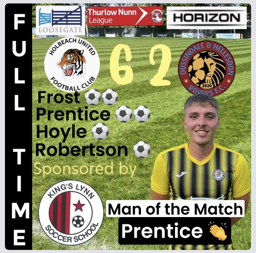 Holbeach_UtdFC's tweet photo. Superb performance from the team today in particular 1st Half. 
Close call between Tom and Jack on MOM. Well done lads…. https://t.co/HjGjUJl366