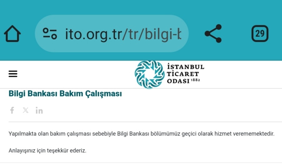 metcihan's tweet photo. erdoğan ailesi milleti gazze mitingine çağırıyor kendileri ise gazze bombalanırken israil limanlarında ticaret yapıyor. ispatladım. doğrulandı. resmi kaynaklarımdan biri istanbul ticaret odası bilgi bankası idi. bakıma alındı. mitinge kadar kapalı.
https://t.co/Bh2G1LA0L1 https://t.co/GuEUGSa1p0