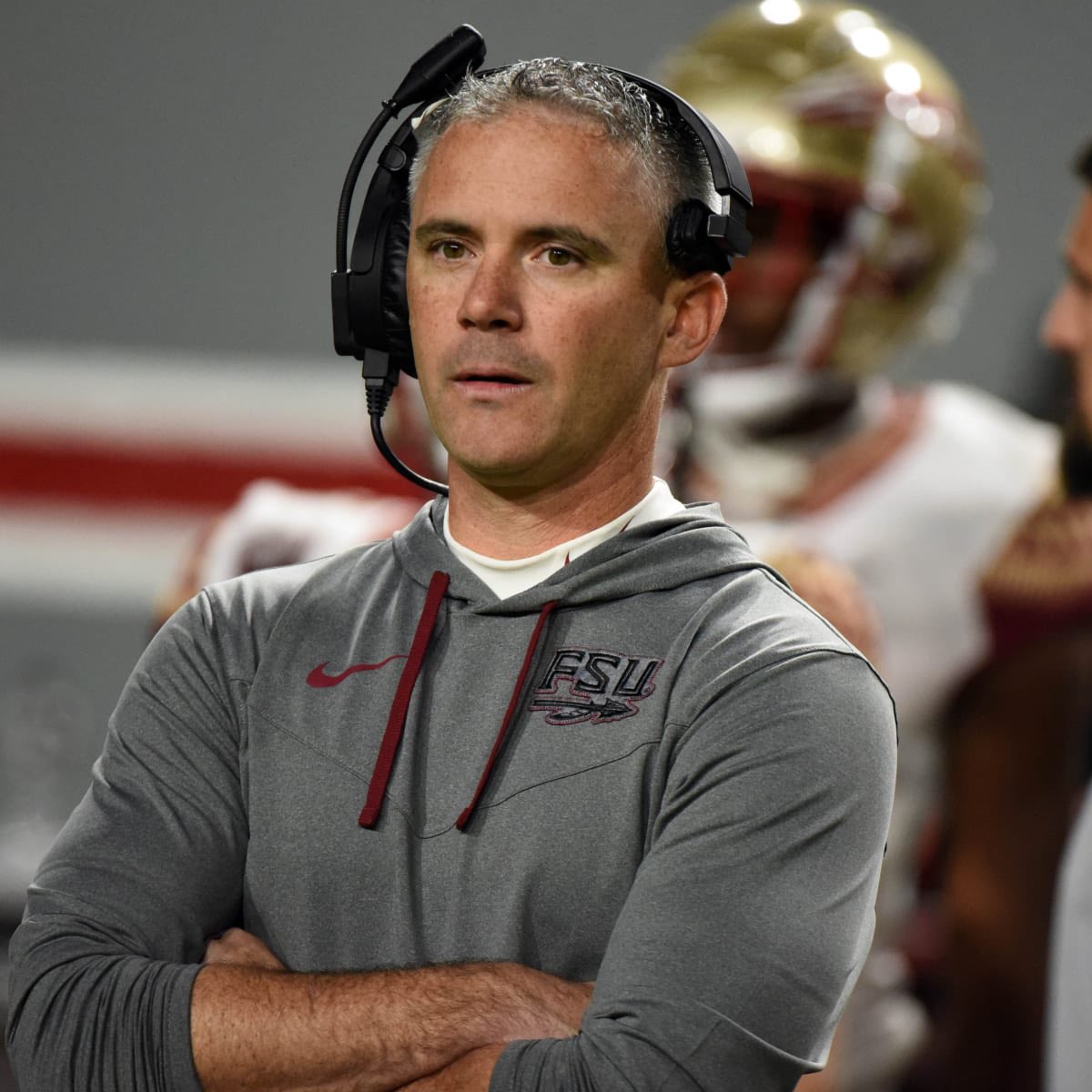 haleandy's tweet photo. The dump trucking Georgia will put on FSU today reflects their coach, Mike Norvell’s leadership. Instead of proving the CFP committed wrong for leaving them out, he enabled his starting players to take the quitters route by not playing today. https://t.co/88cLw5Yn90