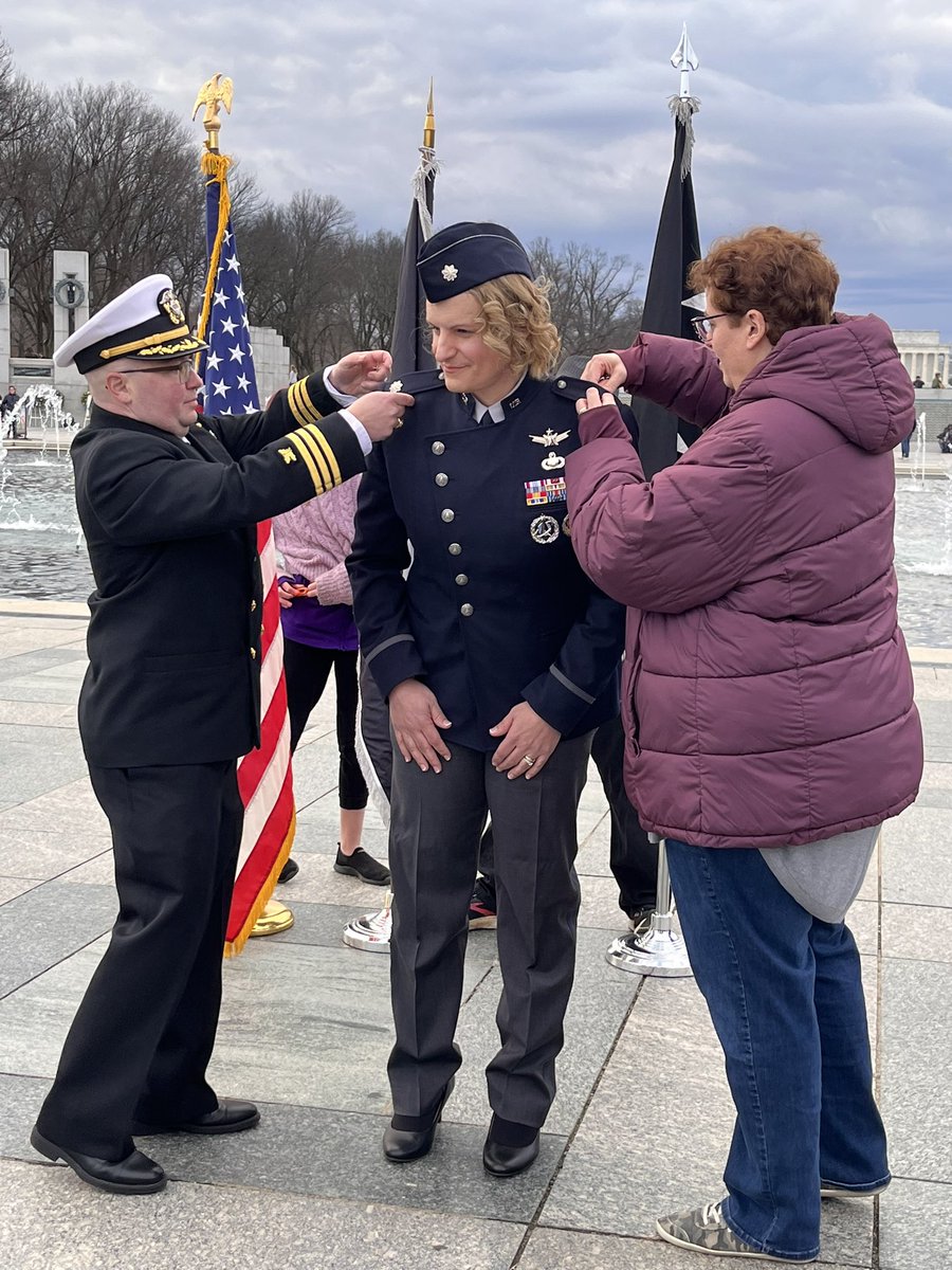 JohnBasham's tweet photo. BREAKING: The United States @SpaceForceDoD Has A New LT Colonel Who Is Suffering The Severe Mental Illness Of Believing He's A Woman! https://t.co/bp2uoNkmTY
