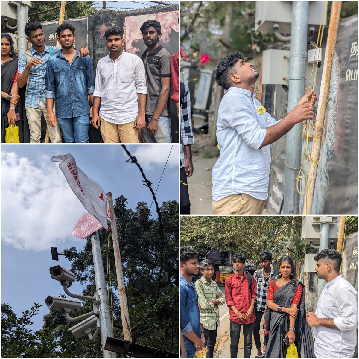 Comrade_Tamizh's tweet photo. SFI-யின் 54வது அமைப்பு தின கொண்டாட்டம்🚩💥
இன்று பச்சையப்பன் கல்லூரி கிளையில் சங்கத்தின் ஸ்தபான கொடியை ஏற்றிவைத்தேன்.
#sfi #sfi54 https://t.co/jkoQNzpzaG
