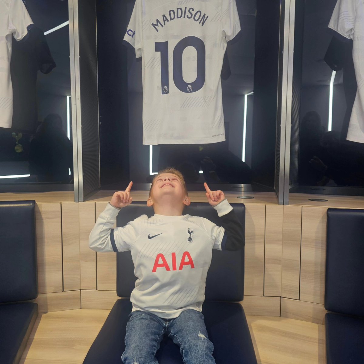 james_spurs's tweet photo. @Madders10 @Sonny7 

My boys loved sitting in your seats today 🫶🏻 #TottenhamHotspur #COYS https://t.co/m8v24D059K