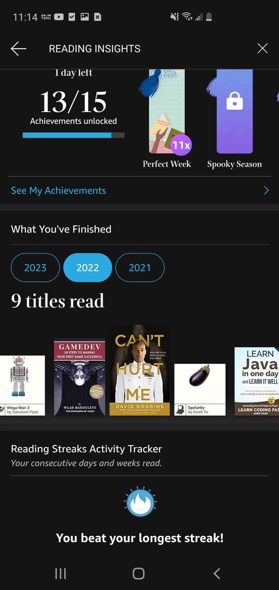 Creativeart818's tweet photo. Finished books 2021 - 2023. #habits #books #Kindle #kindlebooks #physicalbook https://t.co/TDaoaxkC32
