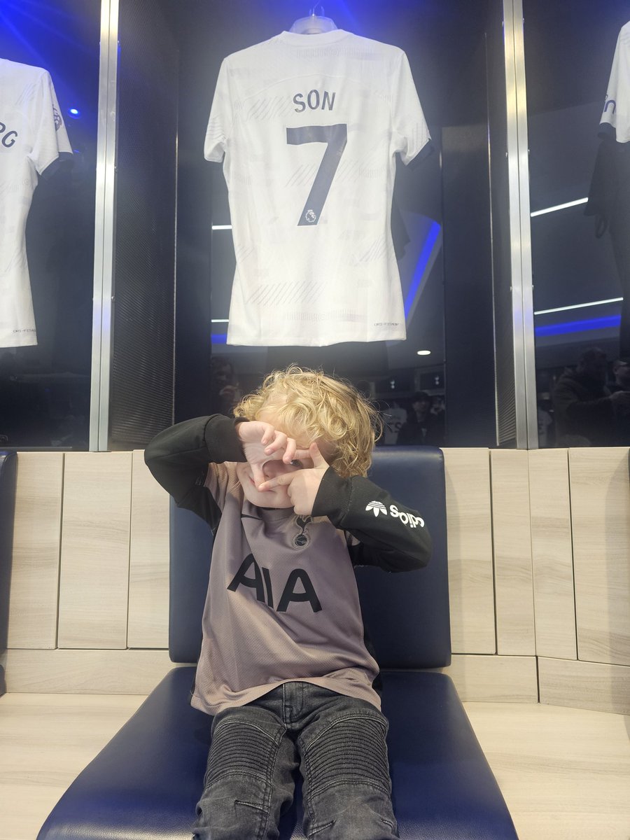 james_spurs's tweet photo. @Madders10 @Sonny7 

My boys loved sitting in your seats today 🫶🏻 #TottenhamHotspur #COYS https://t.co/m8v24D059K
