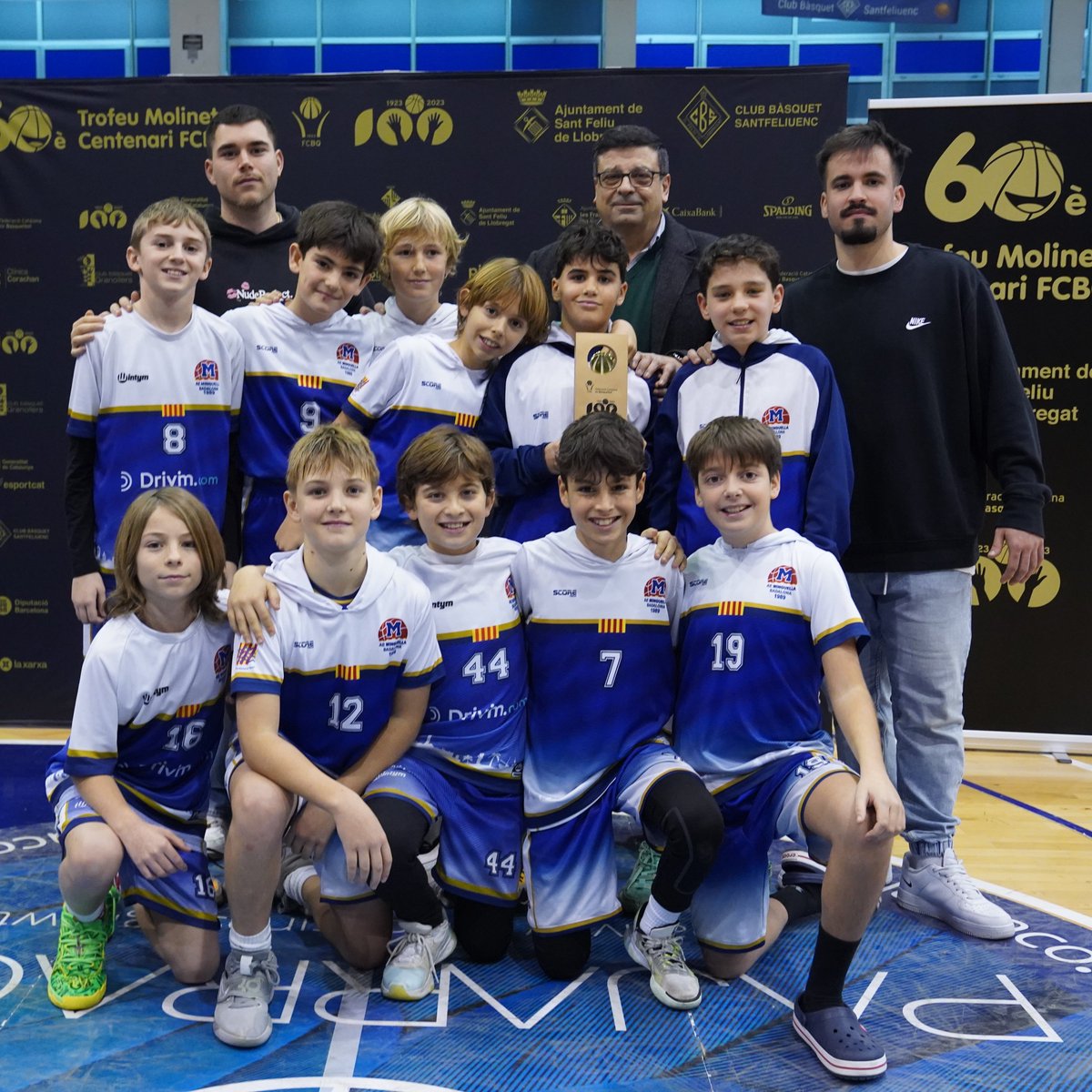 🏆 <a href="/BASQUETAESE/">Bàsquet AESE</a> guanya la competició masculina de Nivell A2 del 60è Trofeu Molinet Centenari FCBQ - 20è Torneig de Nadal del CB Granollers en abatre l'<a href="/AEMinguella/">A.E. Minguella</a> en la final. Enhorabona!

💯 #a100ambelBàsquet🏀

🔗 molinet.basquetcatala.cat | #TrofeuMolinetBQ #TorneigNadalCBG