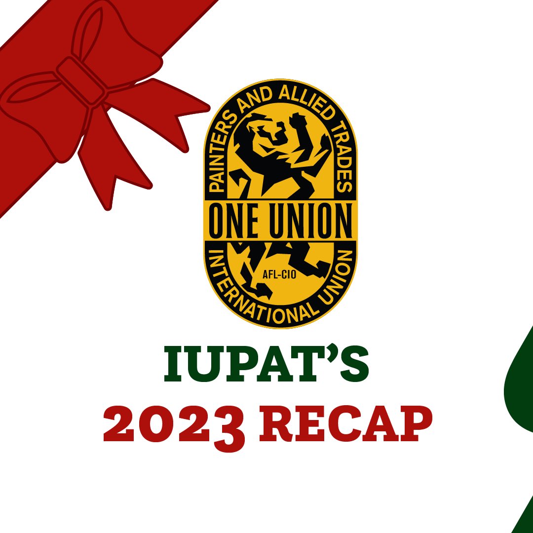 GoIUPAT's tweet photo. 2023 was a historic year for our union.

We gained nearly 3,000 new members, graduated our most diverse apprenticeship class ever and worked on iconic and transformative infrastructure projects all across North America.

Let’s keep building the best IUPAT we we can be in 2024! https://t.co/bPFm0MFrQ0