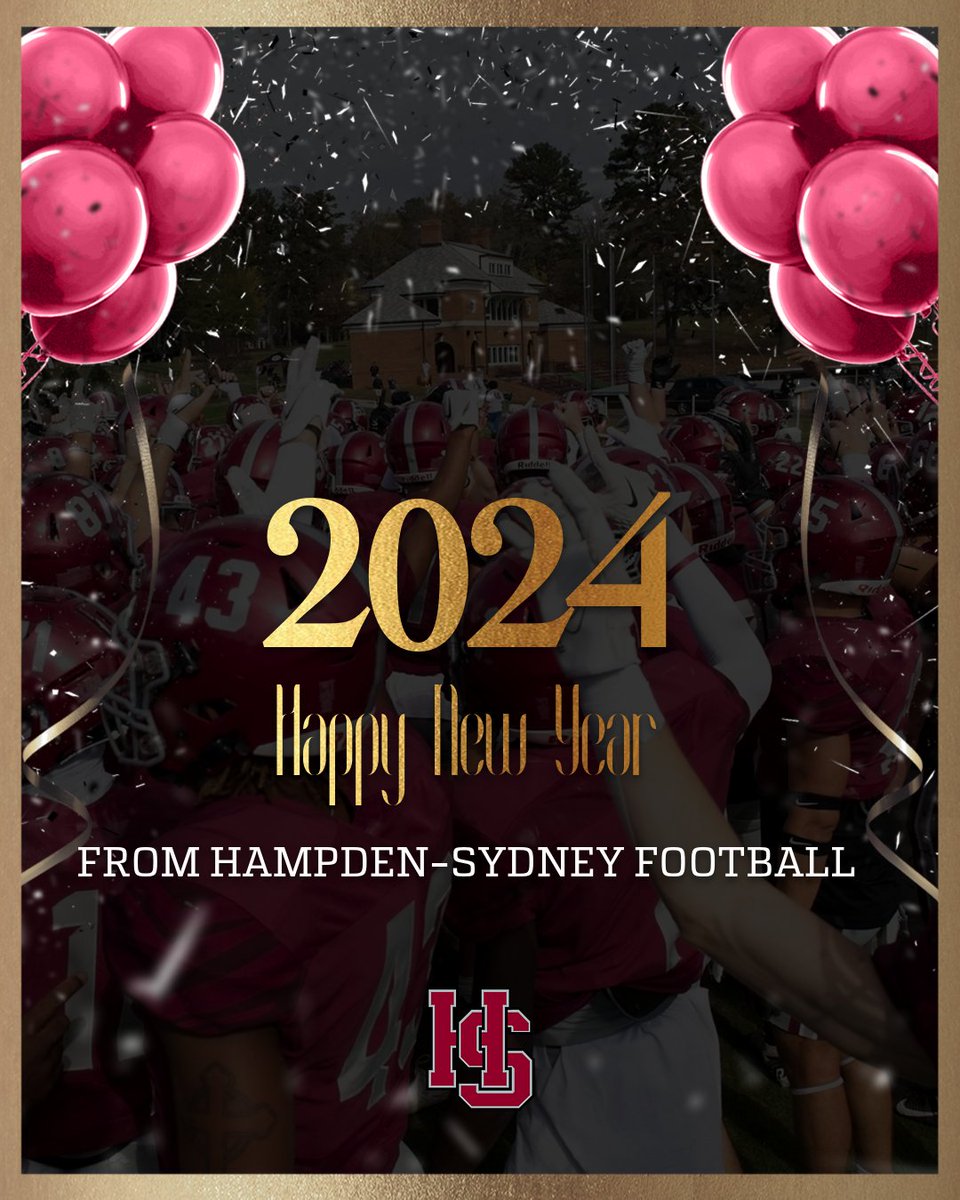 Happy New Year from Hampden-Sydney Football🍾🎉

#rolltigers🐅