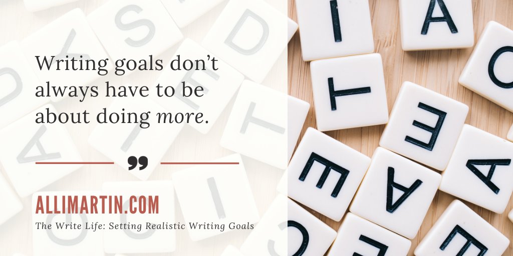 New Blog: The Write Life: Setting Realistic Writing Goals—Consider your life, other responsibilities, and your priorities as you learn to set realistic writing goals for the new year.
wp.me/p8JvVq-xC