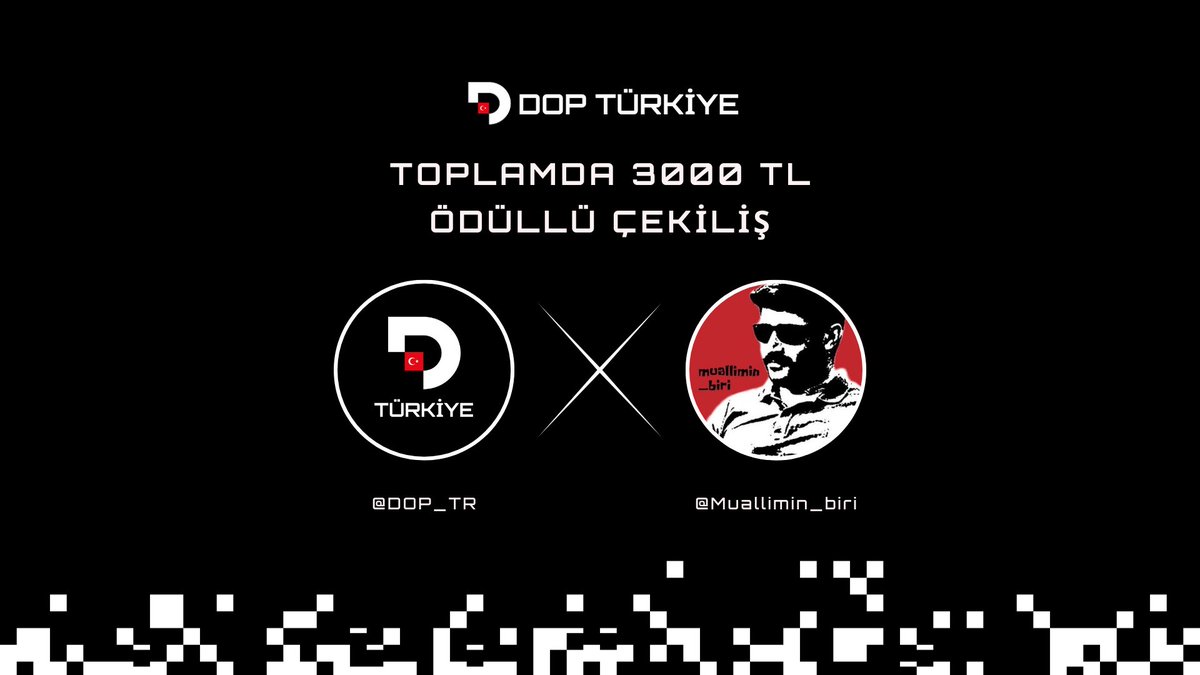 Muallimin_biri's tweet photo. 📍#Çekiliş !!

📌 Daha önce @dop_org #Testnetine beraber katılmıştık.

@dop_tr ekibi sizler için yeni yıla özel bir çekiliş hazırladı. 

3 kişiye X 1000 TL ( 3000 TL ) ödül.

Koşullar :

📌 @dop_tr sayfasını takip et. 

📌 https://t.co/vcBpA8daMB kanalını takip et.

📌 Yukarıda bıraktığım TG kanalına #Dop Testnetine katılıp tamamladığına dair SS bırak. 

Bol Şans 💙