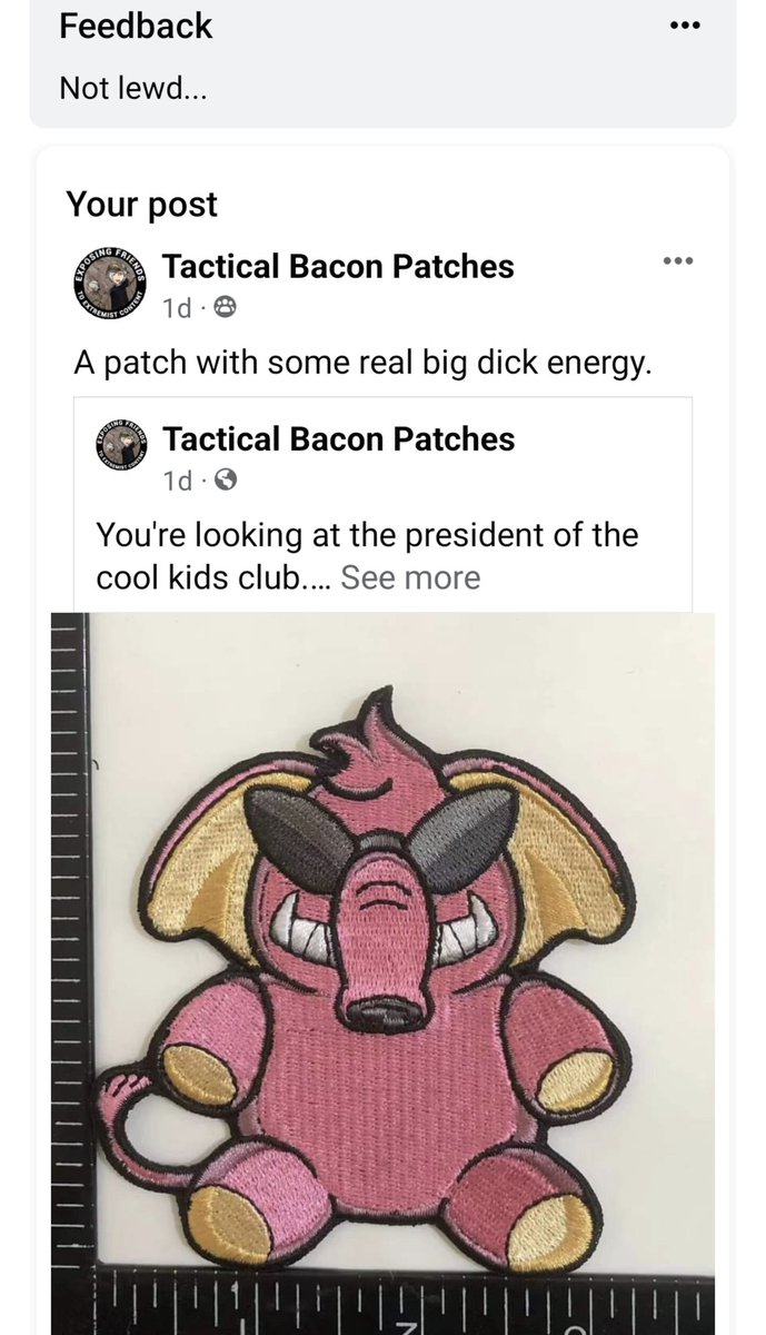 tacbaconpatches's tweet photo. My post got removed from a FB group because it wasn't lewd enough. Oh, my sweet summer child.
👩 🍆 💦
#futabu #futaclub #anime #elephant #elephantkun #futa https://t.co/UzoF5VuVW6
