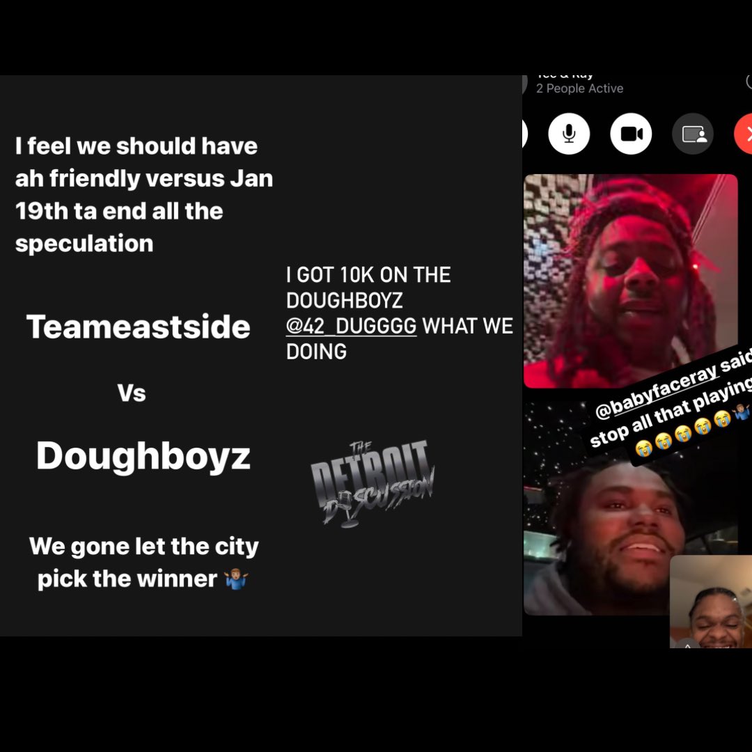 TheDetroitDisc's tweet photo. (SWIPE LEFT) Discussioners π€π who you picking in a #DoughboyzCashout vs #TeamEastside Battle ? https://t.co/mF2u8YD6zL