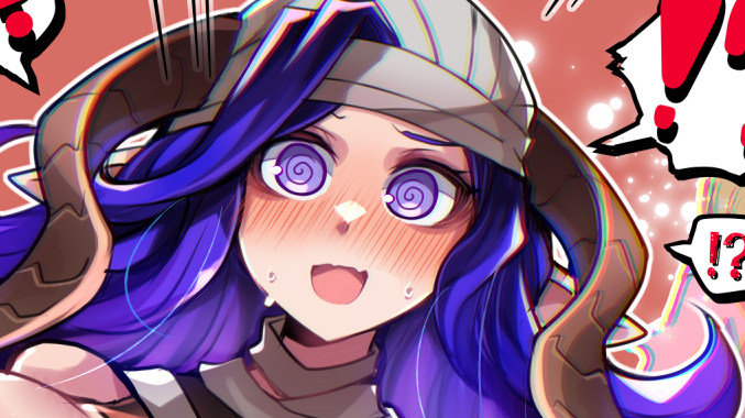 「purple eyes shiny hair」 illustration images(Latest)