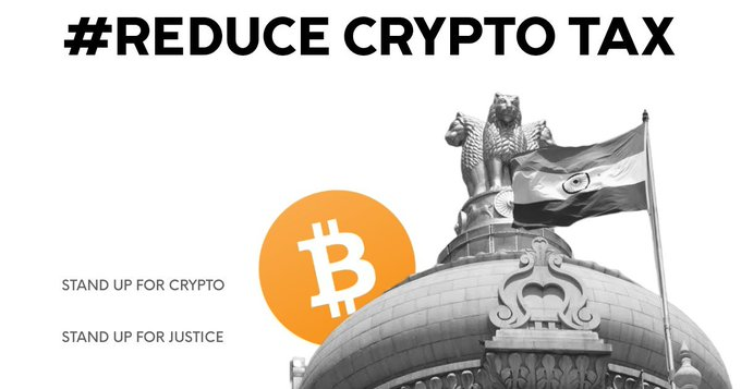 #reducecryptotax 

🚨 ATTENTION 🇮🇳 Crypto Community! 🚨

The Indian government's 30% tax on #Crypto and 1% TDS on transactions is causing distress among Indian investors. We need a change! 📢

1️⃣ The 1% TDS on transactions is drying up liquidity. We urge the government to
