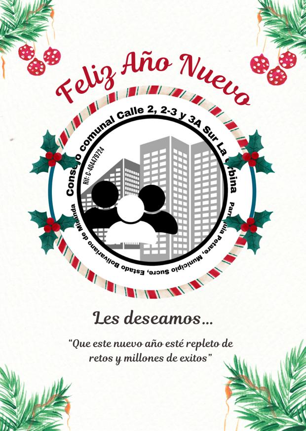CC23SUR's tweet photo. Feliz y venturoso 2024 para todos, con la firme esperanza de seguir construyendo una mejor comunidad y contribuir al desarrollo de un país unido y prospero. https://t.co/6ph9TOM2b6