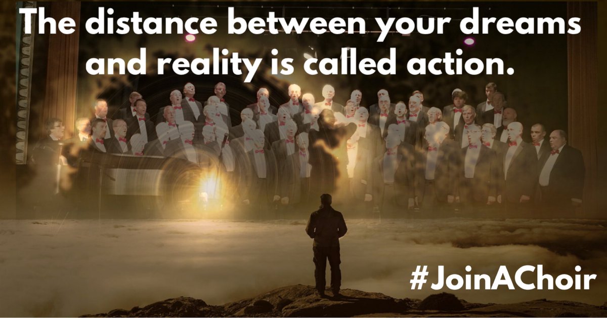 FronMVC's tweet image. The distance between your dreams and reality is called action. If your dream is to join a musical community, take action and join our choir!
#JoinAChoir #JoinUs  #JoinUs