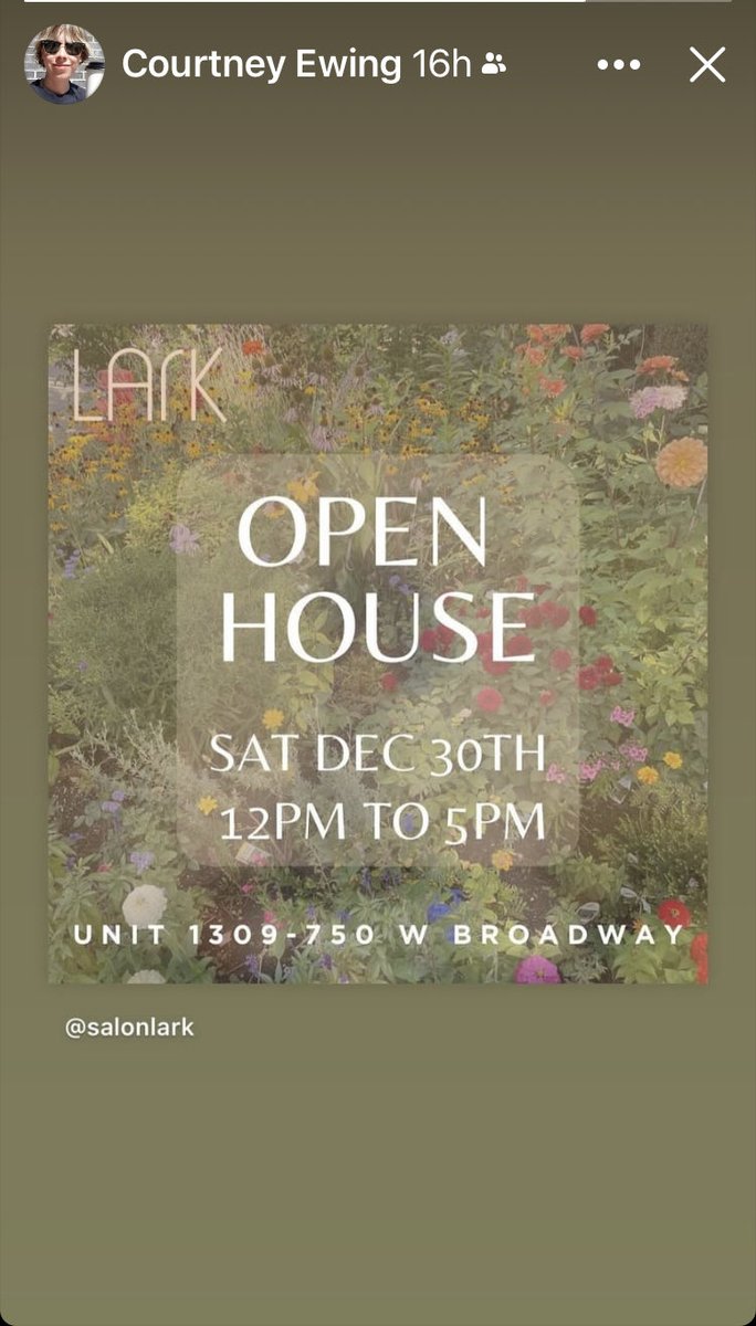 JimEwing_PVS's tweet photo. OPEN HOUSE for #LARK_SALON in #YVR Dec. 30, 2023 (12:00 pm to 5:00 pm PT) #Congratulations Courtney and Chelsea! https://t.co/7eaJSIIGiJ