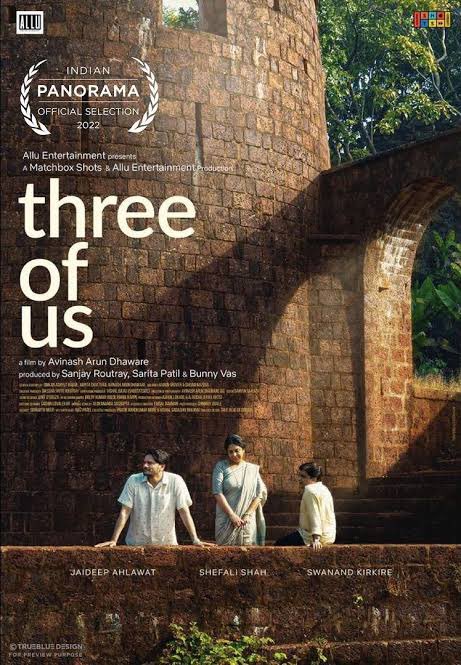 Three of Us. Film of the year. Entering the new year with inspiration and deep admiration for all those who made this film. Avinash, Shefali, Jaideep, Swanand, Sarita, Sanjay, Varun and everybody thank you for this. Tagging @MatchboxShots to thank all of you on my behalf. A most…