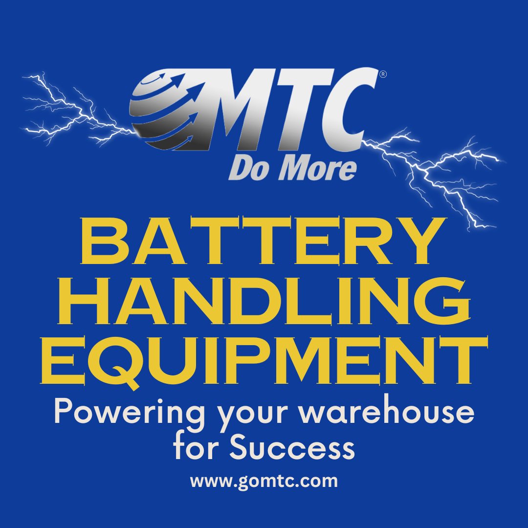 We want you to have a powerful start in 2024! 🎉 How? Upgrade your operations with top-notch battery-handling equipment from MTC. It’s the quality and efficiency you’ll need for a successful 2024!

#MTCdomore #Manufacturing #BatteryHandling #BatteryEquipment #ForkliftBattery