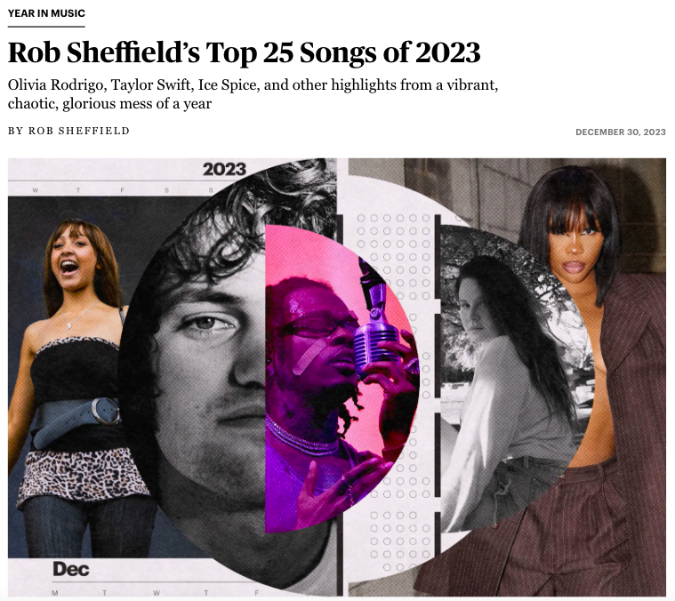 Taylor Swift's Songs: All Ranked by Rob Sheffield