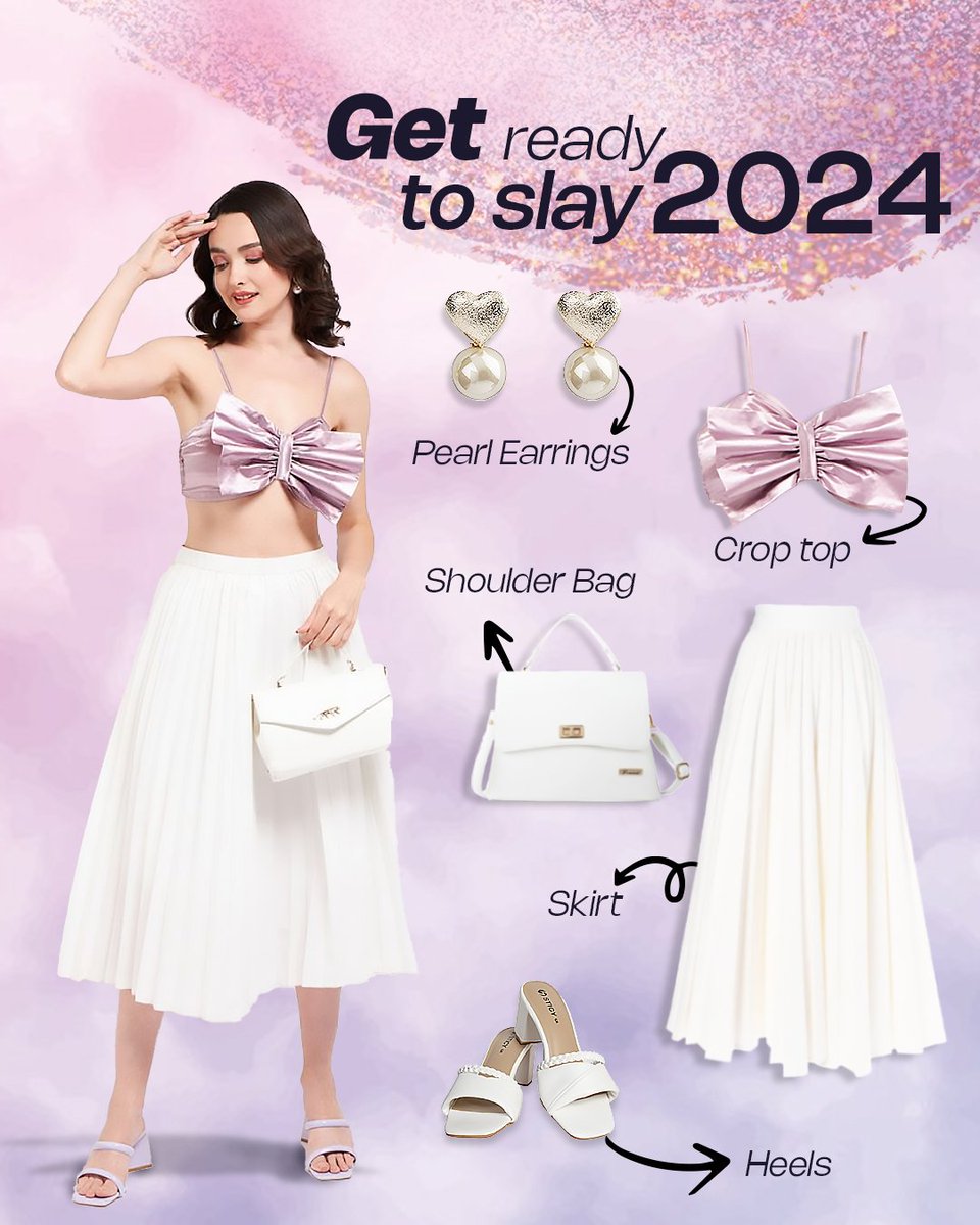 snapdeal's tweet photo. New year, new goals, same slay spirit! 😍✨Shop your perfect look now. #linkinbio
.
.
.
#Snapdeal #newyearlook #lookbook #partylook #partytop #yearend #Classyoutfits #pinterestlook #stylishlook #trendyfit #newyearlook #newyears2024 #lookbook https://t.co/kqLhSNk2KA