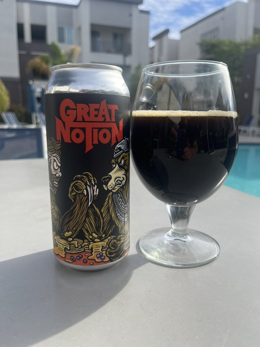 MikeSlomba's tweet photo. Happy Stouturday ๐ปCongratulations to Great Notion Brewing in Portland,OR for The 2023 Squatchy Award ๐ฅ ๐ฆง๐ปfor Best Pastry Stout with Blueberry Pancakes ๐ฅ ๐คฉ๐ฅ๐ฅ๐ฆง๐ป@GreatNotionPDX #keepbeerfun ๐๐ป๐ฆง Excellent Breakfast beer๐๐ป https://t.co/HTa0Yy4Osc