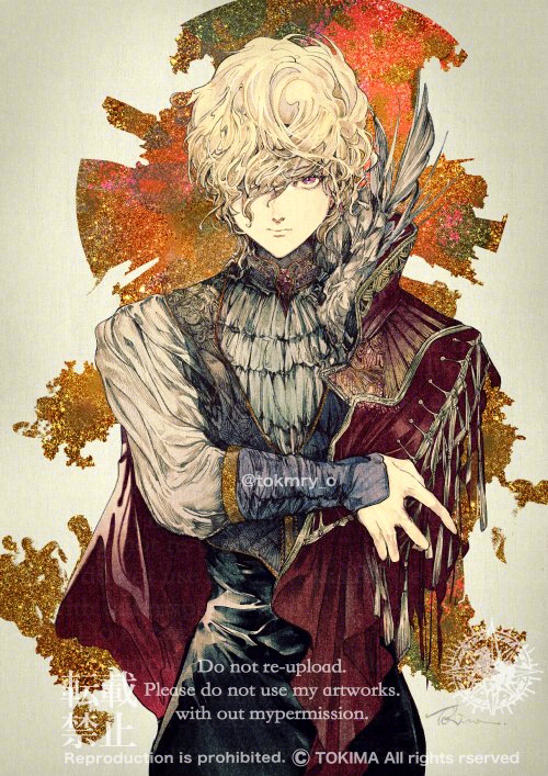 「『煌く』/oc」|とき間のイラスト
