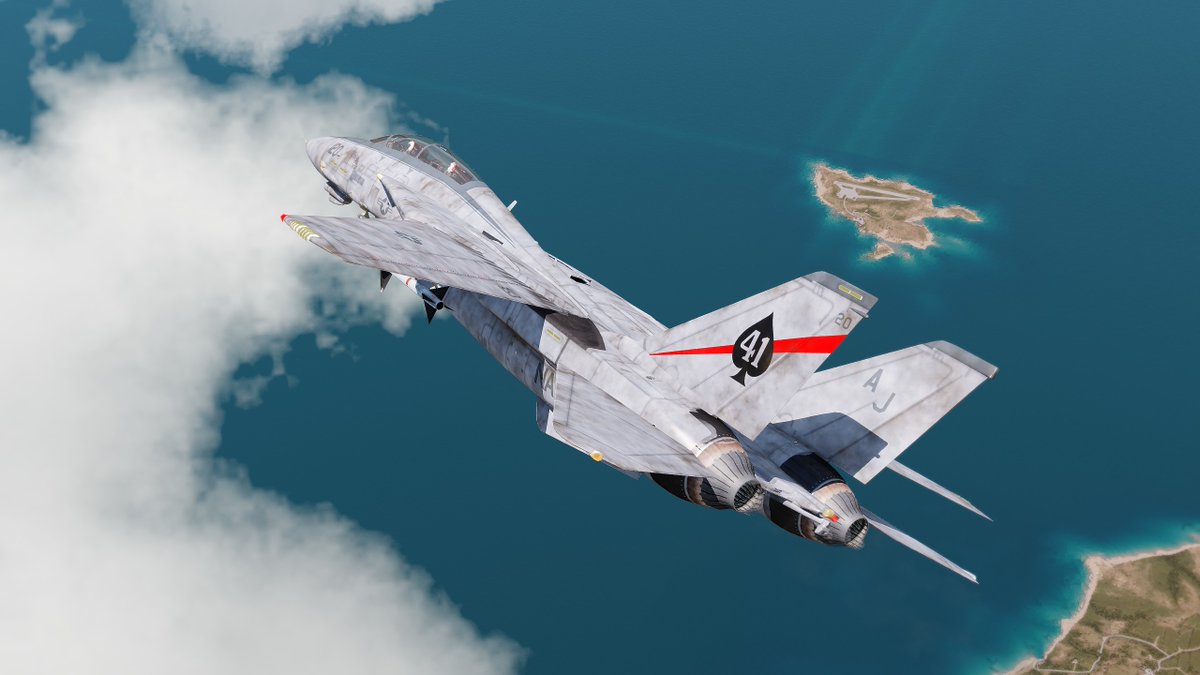 Viper1Zero's tweet photo. Dirty Cat appreciation post. #Arma3 #VFA41 #USNavy https://t.co/fM5c6fwYuF