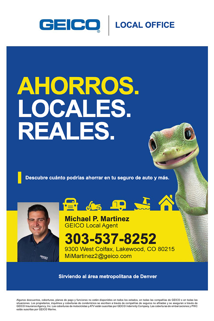 ComercioCO's tweet image. Llame a #MichaelMartínez al (303) 537-8252
En su nueva dirección
9300 West Colfax, Lakewood CO, 80215
@GEICO
MiMartinez2@geico.com
