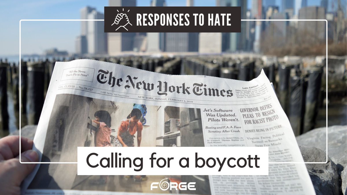 Citing “outright insulting” New York Times’s responses to letters of complaint, activist Erin Reed called for a boycott of the newspaper, giving readers multiple ways in which they could cancel their subscription. buff.ly/3PnPyBb #ResponsesToHate #BetterTogether