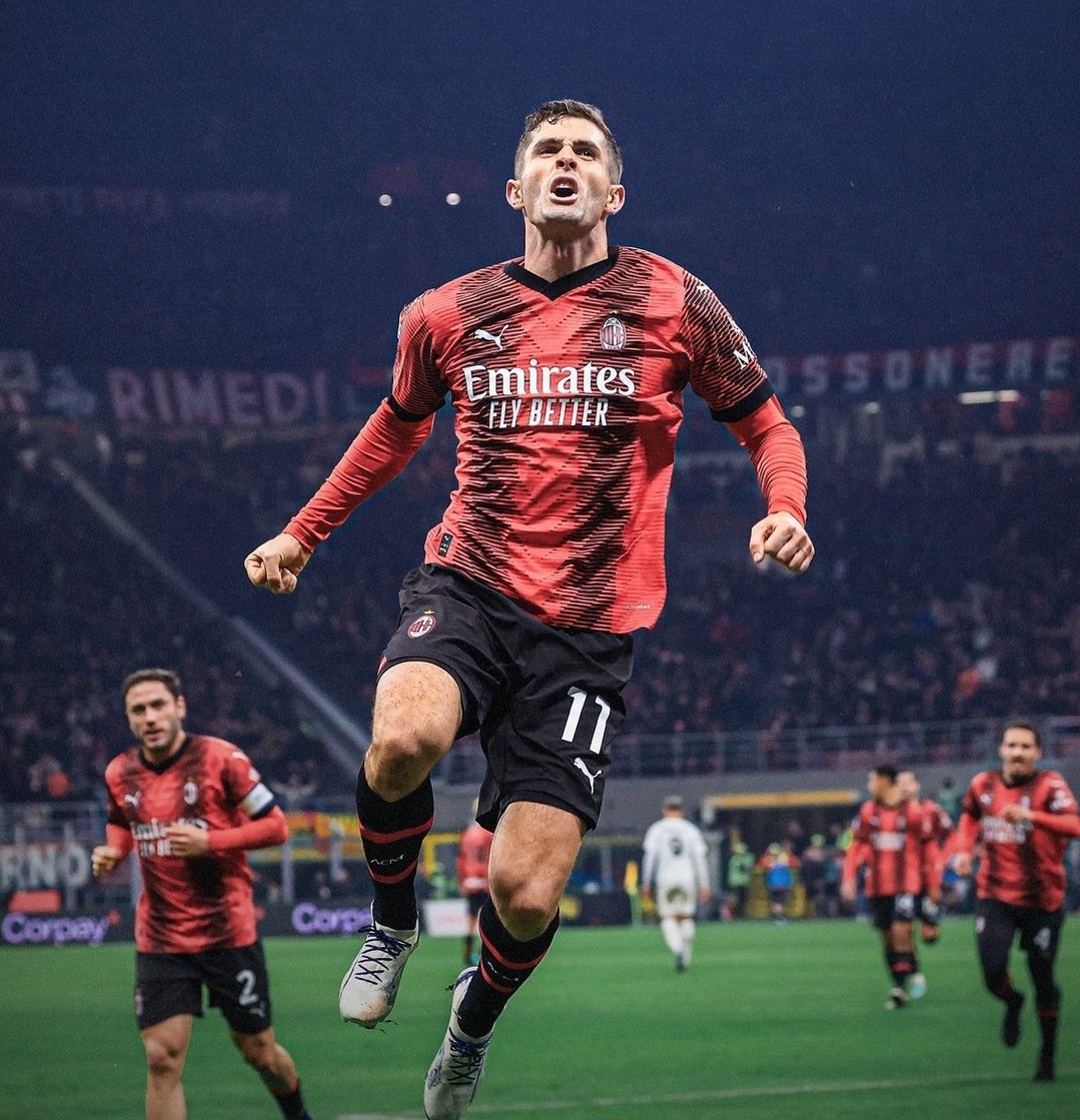NCCALCIA's tweet photo. 🕗 FINE PARTITA‼️

#SerieA 🇮🇹

🔴⚫ #Milan 1-0 #Sassuolo ⚫🟢

⚽ 59' #Pulisic 🔴⚫

#MilanSassuolo #MILSAS #NasceCresceCalcia https://t.co/byvzkSmFnm