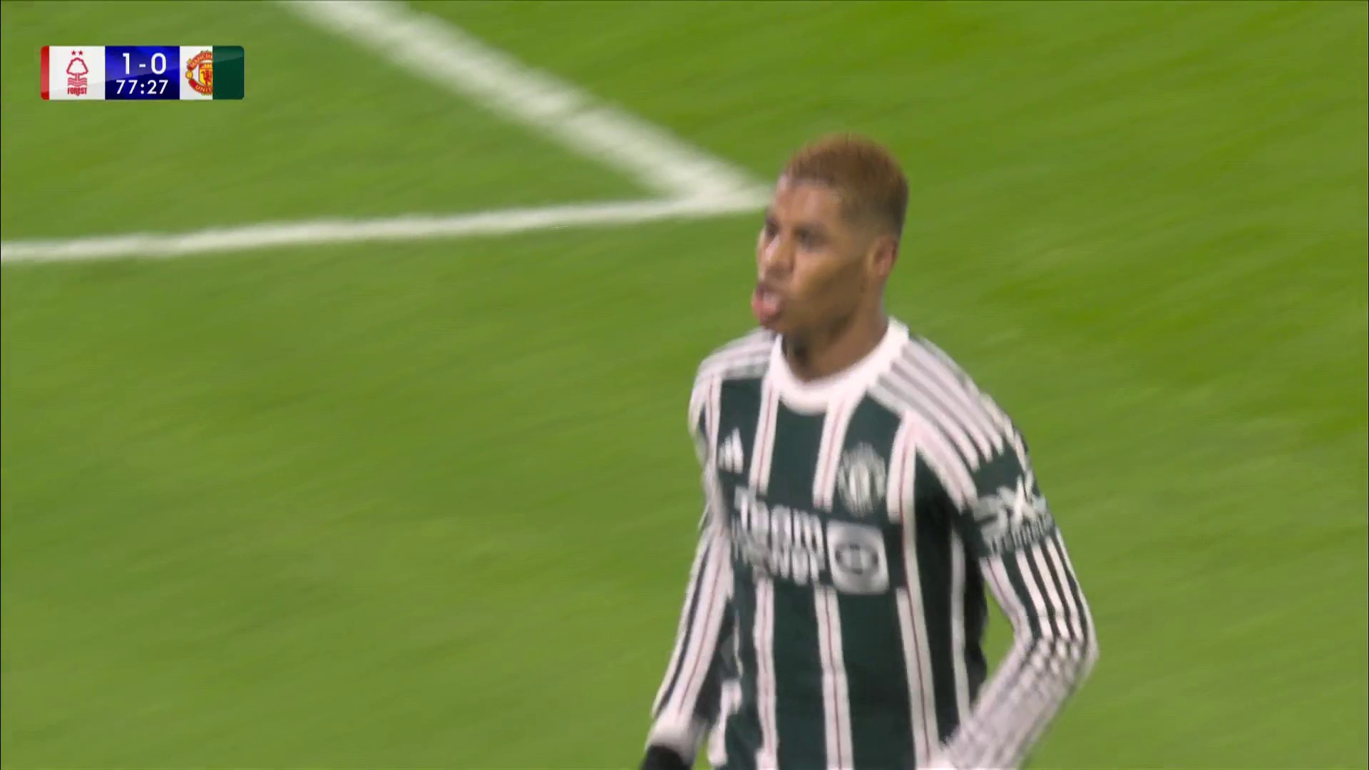 Rashford equalizes for Man United v. Forest