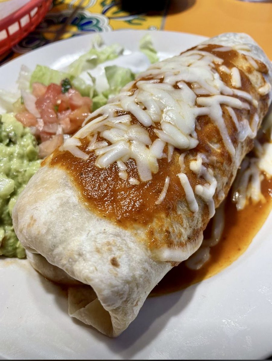 Burrito Asado coming out nice & hot.  Make it with chicken, steak or veggie.  Any way you slice it (or bite it), it’s delicious ! #elpotrochelsea #chelseamaeats