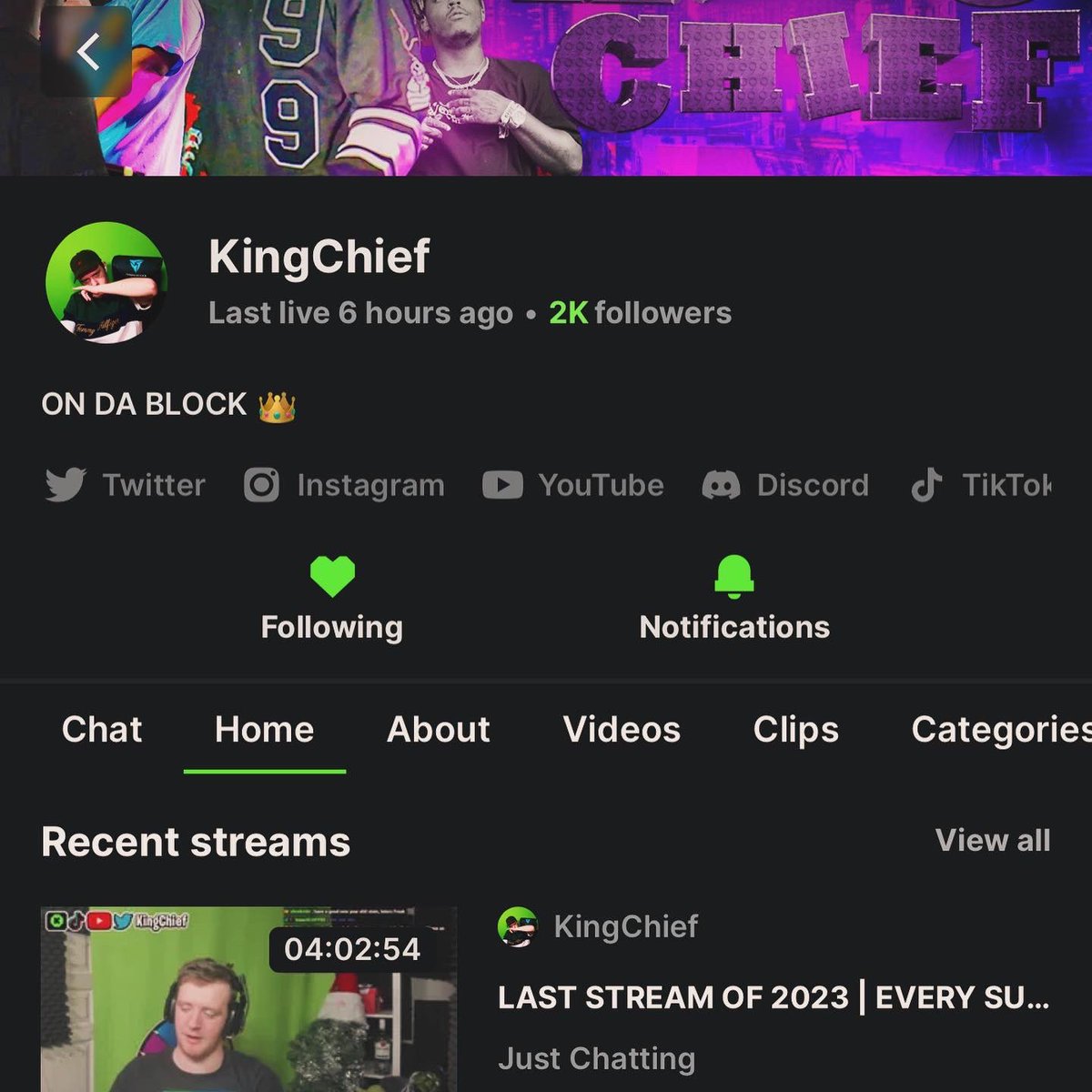 ChiefzBlock's tweet image. Start of 2023 to end of 2023, came from nothing to now 2024 year of the choif 💪🏽 OTB