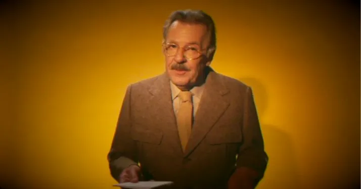 MrPhillipsPart2's tweet photo. I just loved Tom Wilkinson, gone far too soon. Rewatched the first 3 minutes of "The Grand Budapest Hotel" and his 1985 prologue--right down to the tiny, barely inflected aside ("it's all right") on camera to his remorseful son--is so very, very right indeed. RIP, and thanks. https://t.co/x4eCGogMOT
